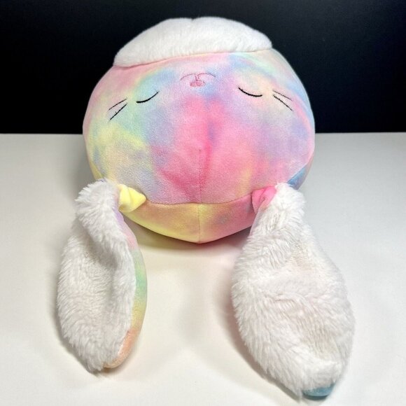 Squishmallows Kellytoy 2021 Springtime 8" Candy the Rainbow Bunny Plush Doll - Picture 11 of 11
